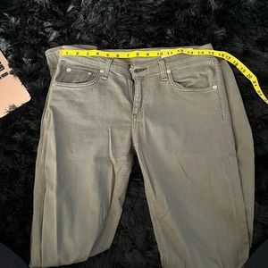 J CREW ARMY GREEN JEANS